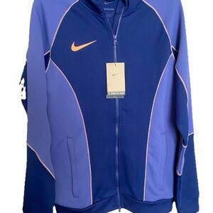Nike Navy and Lavender Sports Jacket